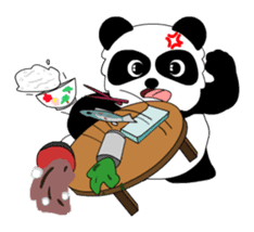 Pandanuki Sticker sticker #334982
