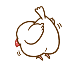 Chubby java sparrow sticker #335187