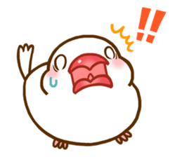 Chubby java sparrow sticker #335188