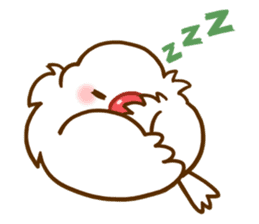 Chubby java sparrow sticker #335190