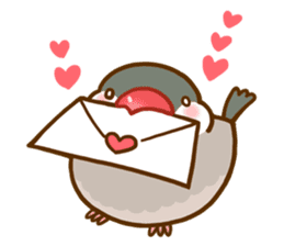 Chubby java sparrow sticker #335193