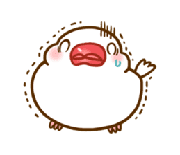 Chubby java sparrow sticker #335194