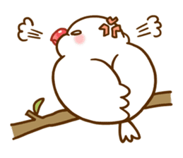 Chubby java sparrow sticker #335197