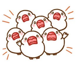 Chubby java sparrow sticker #335205