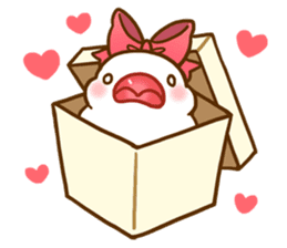 Chubby java sparrow sticker #335213