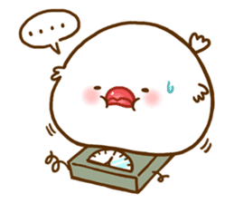 Chubby java sparrow sticker #335218