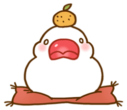 Chubby java sparrow sticker #335223