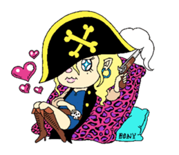 Cute Pirate sticker #335665