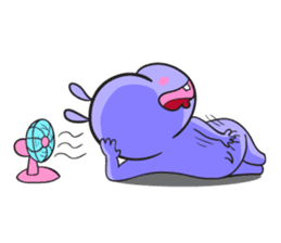 Tina : My naughty hippo sticker #335749