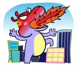 Tina : My naughty hippo sticker #335752