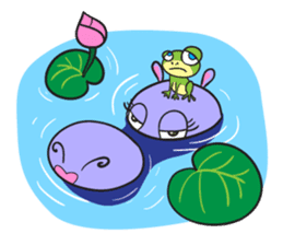 Tina : My naughty hippo sticker #335758