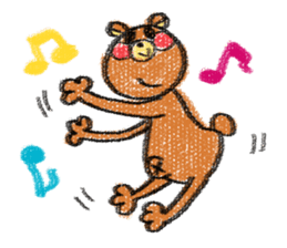 Tenny Bear & Sunnyday music sticker #335909