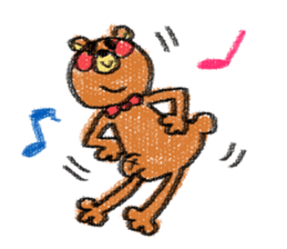 Tenny Bear & Sunnyday music sticker #335911