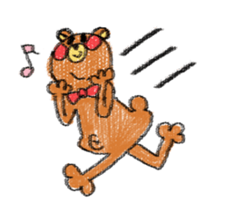 Tenny Bear & Sunnyday music sticker #335933