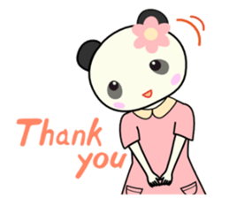Pandakochan and two friends sticker #336027