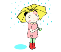 Pandakochan and two friends sticker #336036