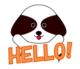 Shih Tzu dog Seachan sticker #336305