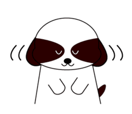 Shih Tzu dog Seachan sticker #336309