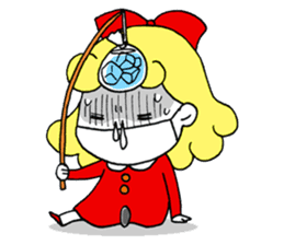 Ribbon-chan sticker #336348