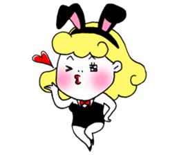 Ribbon-chan sticker #336350