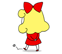 Ribbon-chan sticker #336351