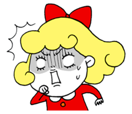 Ribbon-chan sticker #336354