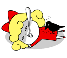 Ribbon-chan sticker #336355