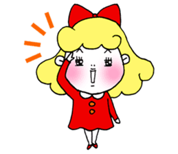 Ribbon-chan sticker #336366