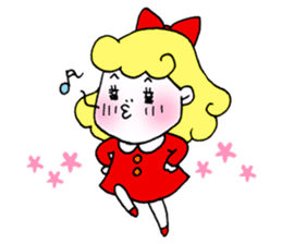 Ribbon-chan sticker #336367