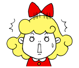 Ribbon-chan sticker #336379