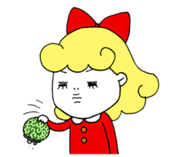 Ribbon-chan sticker #336380