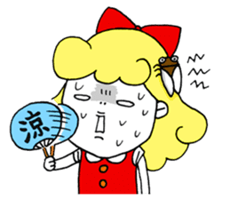 Ribbon-chan sticker #336381