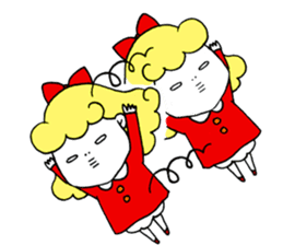 Ribbon-chan sticker #336384