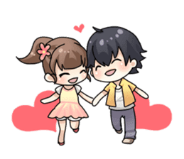 Lovely Life by rica yuzuki sticker #336423