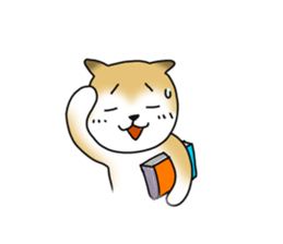 A Japanese dog, Maru 3 sticker #336986