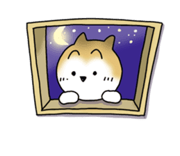 A Japanese dog, Maru 3 sticker #336989