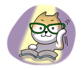 A Japanese dog, Maru 3 sticker #336990