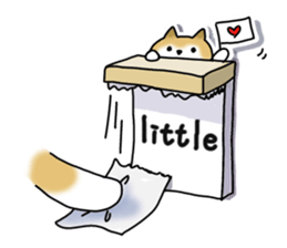 A Japanese dog, Maru 3 sticker #336993