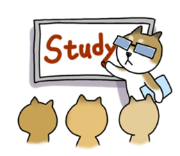 A Japanese dog, Maru 3 sticker #337001