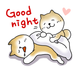 A Japanese dog, Maru 3 sticker #337012