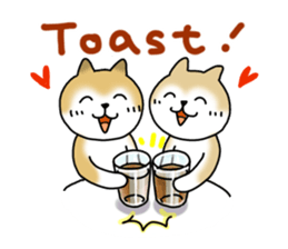 A Japanese dog, Maru 3 sticker #337014