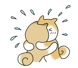 A Japanese dog, Maru 3 sticker #337017