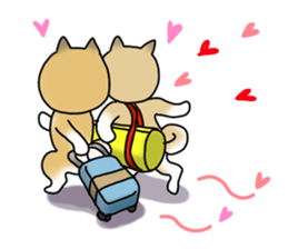 A Japanese dog, Maru 3 sticker #337020