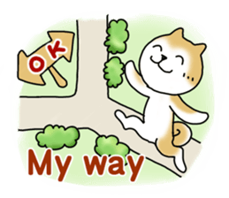 A Japanese dog, Maru 3 sticker #337024