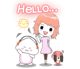 Timy on line Curse you to find happiness sticker #337545