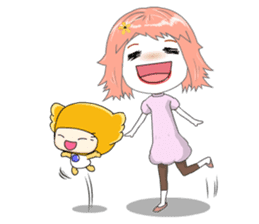 Timy on line Curse you to find happiness sticker #337547