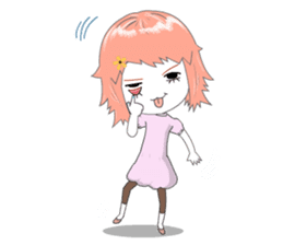 Timy on line Curse you to find happiness sticker #337549