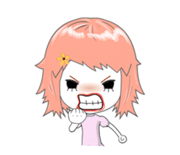 Timy on line Curse you to find happiness sticker #337555