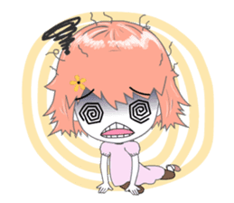 Timy on line Curse you to find happiness sticker #337561