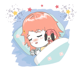 Timy on line Curse you to find happiness sticker #337562